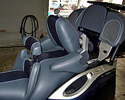 Апгрейд заднего сидения мото BMW R1200LT